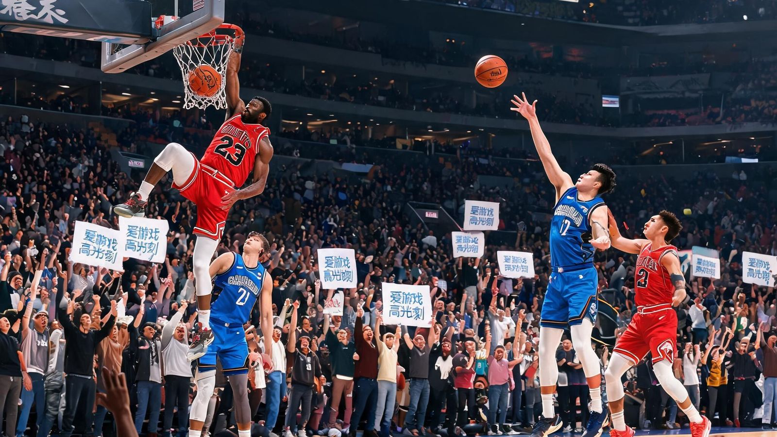 爱游戏NBA高光时刻：隔扣+追身盖帽，全场起立欢呼